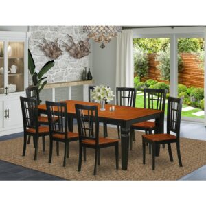 This beautiful dining room set is similar to a classic Missionary style and adds a sophisticated