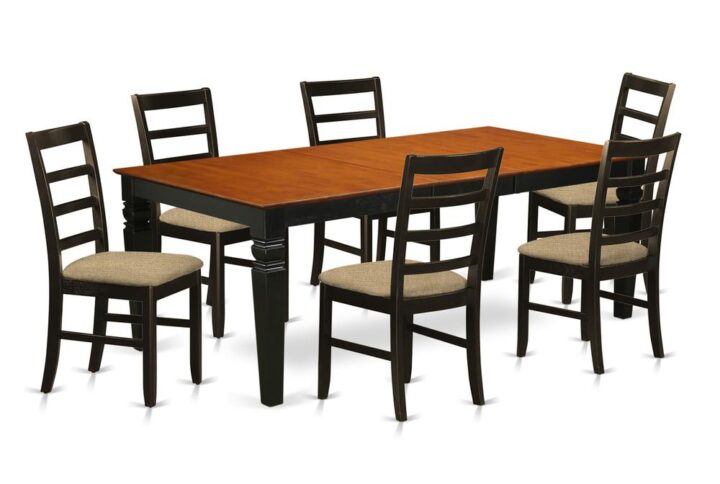 This stunning dining set is similar to a classic Missionary design and adds an elegant