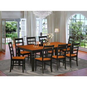 This gorgeous dining set is similar to a classic Missionary design and adds an classy