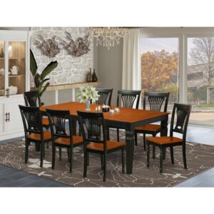 This stunning dining room set is similar to a timeless Missionary design and adds a sophisticated