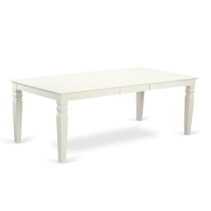 This type of rectangular kitchen table facilitates an affectionate family feeling. A comfortable and luxurious Linen White color offers any dining area a relaxing and friendly feel with the kitchen table. With a soft rounded bevel at the edge of the table top
