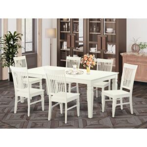 This beautiful dining room set is reminiscent of a timeless Missionary design and adds a sophisticated