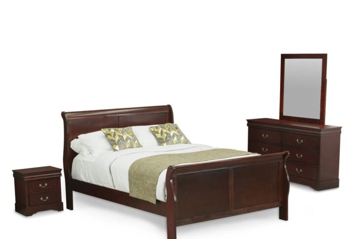 East-West Furniture bedroom set is an amazing investment that will boost the value of your home and offer charm for a lifetime. This amazing wood bedroom set is created from top quality wood
