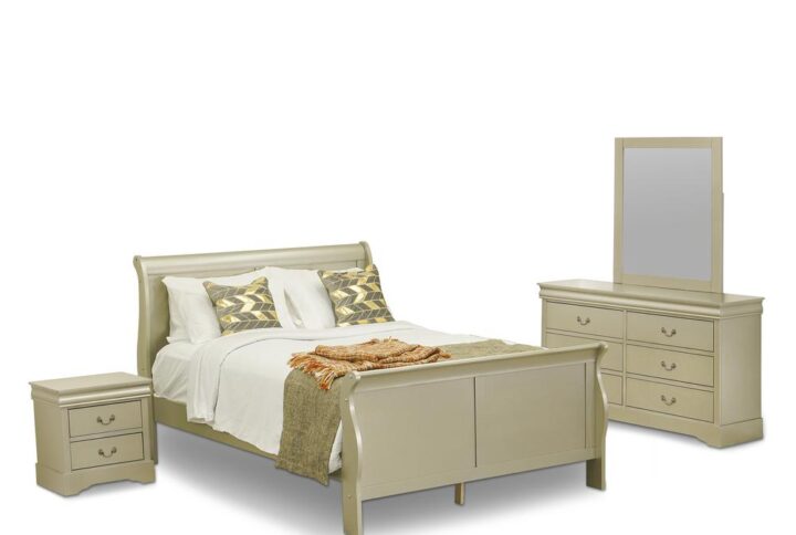 East-West Furniture queen size bedroom set is a fantastic investment that will increase the value of your home and give magnificence for a lifetime. This attractive bedroom set is created from good quality wood