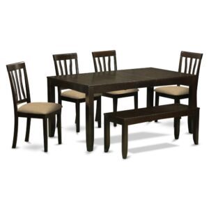 This kind of rectangular dining table includes a durable
