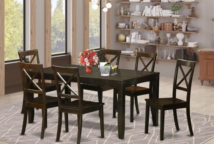 This kind of rectangular dinette table includes a tough