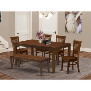 This valuable rectangular dinette table features a strong