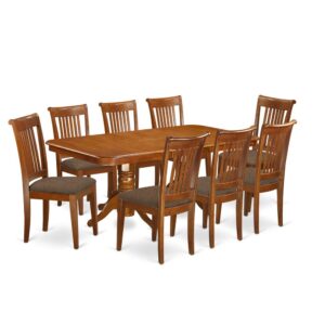 Dining table presents typical craftsmanship