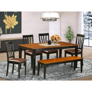 A perfect dinette set for fancy luncheons or Christmas dinners! With ample seating space