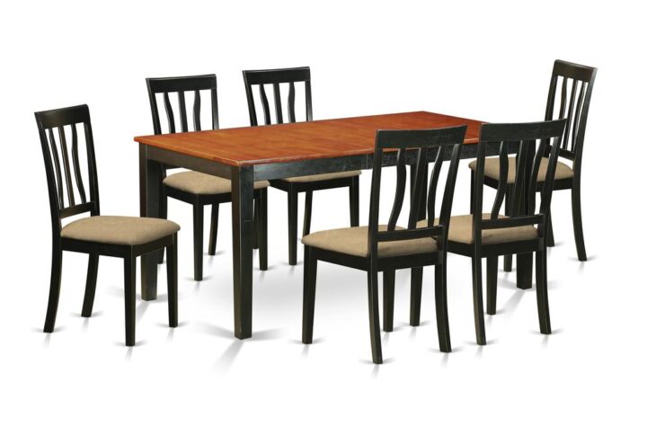 An excellent dinette set for elaborate luncheons or Christmas dinners! With ample seating space