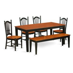 This masterfully built table and chairs set is made up of the highest-quality rubber wood (Asian Hardwood)