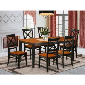 There's anything classic than this straightforward styled dining set composed up for grabs