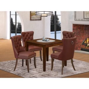EAST WEST FURNITURE - OXDA5-AWA-26 - 5-PIECE DINING TABLE SET