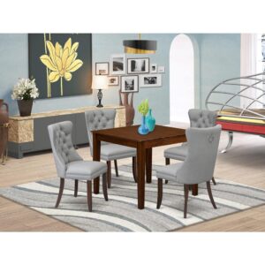 EAST WEST FURNITURE - OXDA5-MAH-27 - 5-PIECE DINING ROOM SET