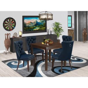 EAST WEST FURNITURE - OXDA5-MAH-29 - 5-PIECE DINING ROOM SET