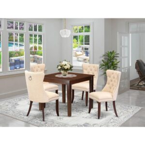 EAST WEST FURNITURE - OXDA5-MAH-32 - 5-PIECE KITCHEN TABLE SET