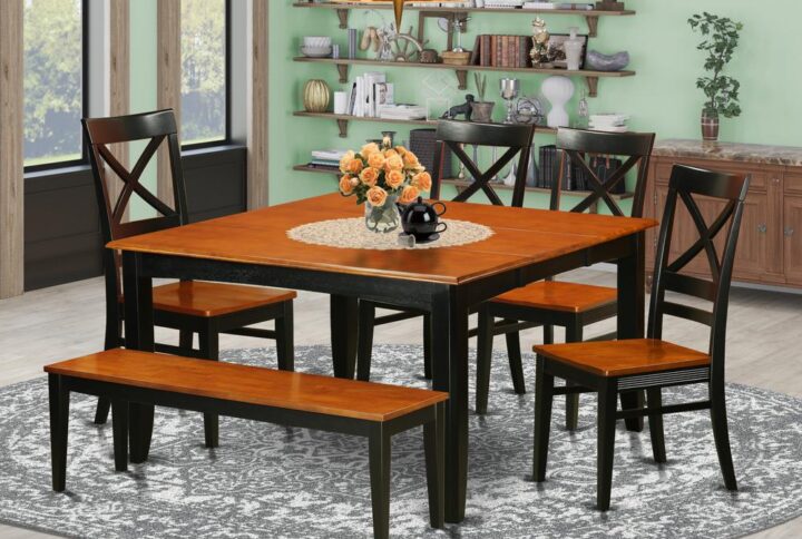 Imagine this particular modern kitchen table set in your dining-room or small space and getting together with friends and relatives become much more enjoyable. The strong