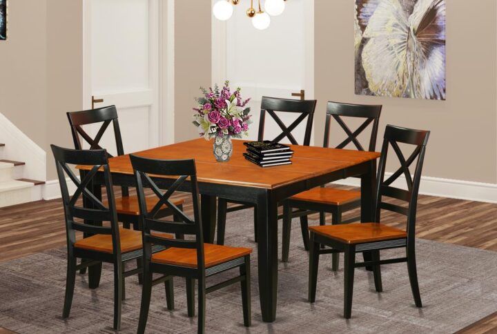 Put this excellent modern dinette table set in your dining space or kitchen area and getting together with friends and family members become much more enjoyable. The stable