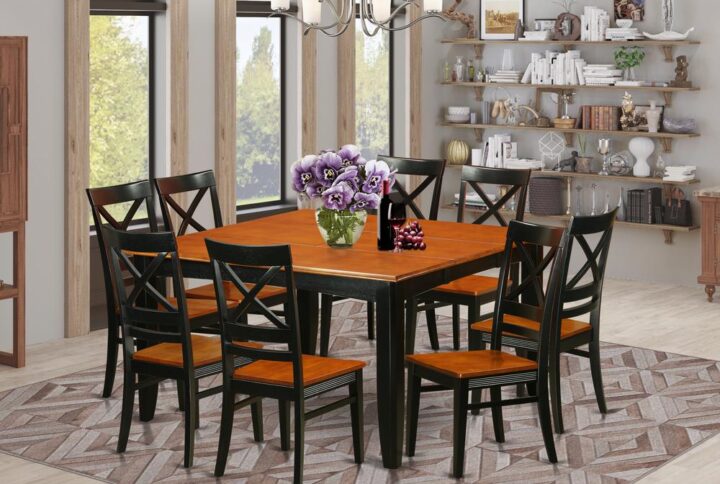 Put this type of modern table and chairs set in your dining area or kitchen space and gatherings with friends and family members become much more enjoyable. The strong