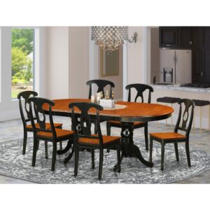 Our dining table set for 6 provides a sturdy and long-lasting set