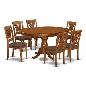 This kind of eye-catching Asian hardwood table as well as Kitchen area dining chair set complements well for most dining rooms or kitchen areas. The kitchen table contains an expansion leaf that retracts and stores appropriately under the table. The pedestal kitchen table is in an appealing Saddle Brown