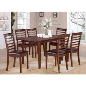 These Picasso table sets are amazingly crafted and greatly improve having nice Mahogany color. This sleek