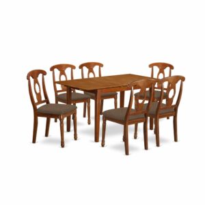 A complete small table set that provide Complementing kitchen dining chair and dining room table. Great chosen dinette sets for small rooms