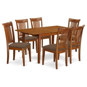 A whole table and chairs set that provide 6 matching kitchen dining chairs and small table. Perfect chosen table and chairs sets for small areas