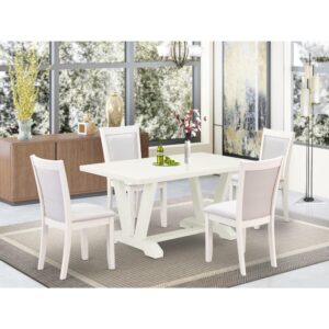 EAST WEST FURNITURE - X026MZ001-6 - 6-PIECE DINING ROOM SET