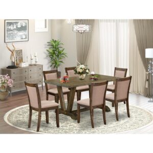 EAST WEST FURNITURE - HBEL5-AWA-05 - 5-Pc TABLE SET