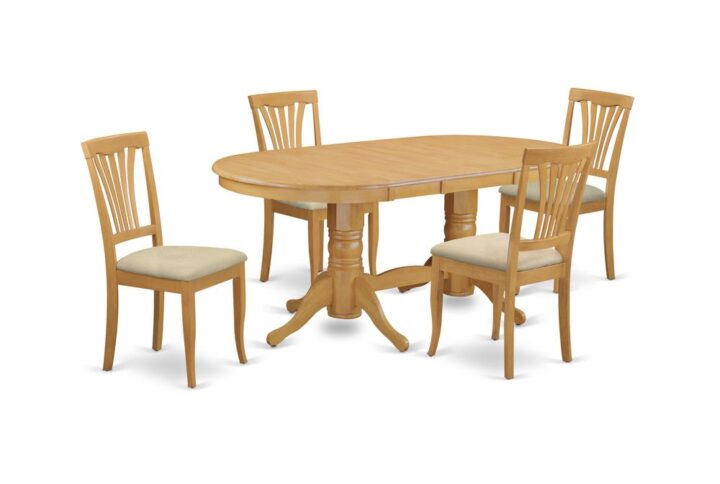 The Vancouver dining room set gives you typical styling by way of an attractiveness deserving of specialized dining and hosting those particular guest visitors. The oval-shaped dining room tabledisplays spectacular design with its show-stopping double pedestals. Striking in a wonderful Oak color