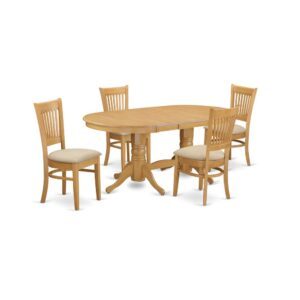 The Vancouver dining table set aspects typical fashion by way of a stylishness worthy of elegant dining and amusing those particular visitors. The oval-shaped dining room tabledemonstrates outstanding style featuring show-stopping double pedestals. Gorgeous in an amazing Oak finish