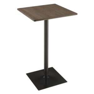 it's also a great place to stand and make a point. Metal stand and base give it a slim