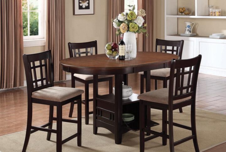 Infuse your dining area with casual glamour and elegance. This stately wooden chair is classy