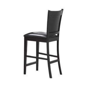 Add an air of casual glamour to your everyday dining routine. This counter height chair is simple