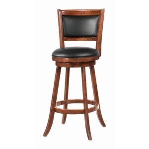 This versatile bar stool is the perfect addition to your rec room or home bar. Whether sipping a beer between billiards games or during Sunday afternoon football