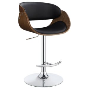 this barstool is conveniently height adjustable to fit with any space. Beautifully designed