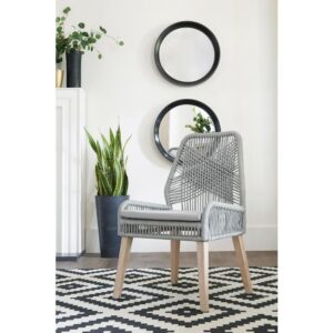 Capture the exotic flavor of this fun dining chair. Perfect for everyday use in a dressed up casual space