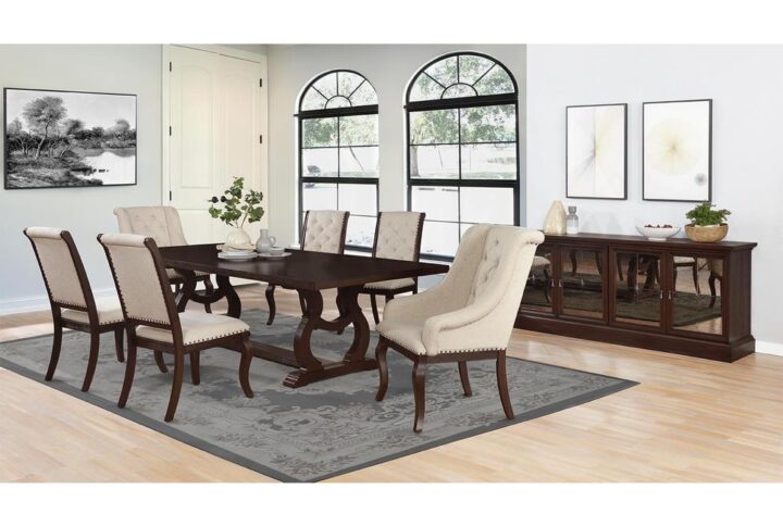 Complete your Brockway collection dining ensemble with the stylish