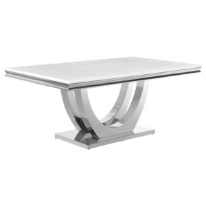 modern glam dining table set