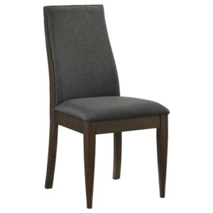 each dining chair offers an inviting