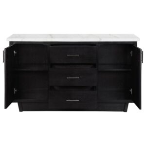 it provides ample storage space for your dining essentials. This server is both functional and stylish