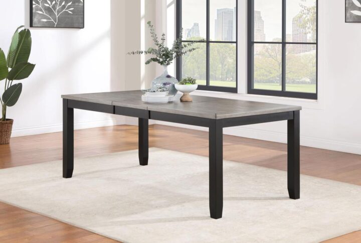 Create a versatile and comfortable dining space with this dining table. With its 60" to 78" extension capability