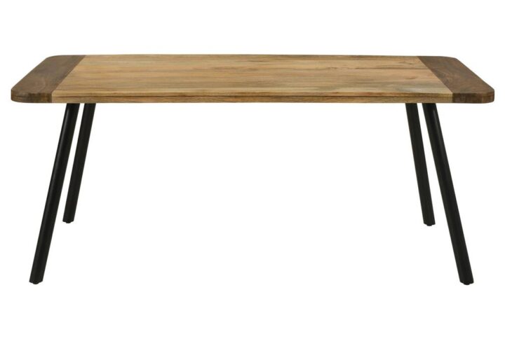 Add a touch of rustic charm to your dining space with our eco-friendly dining table. Crafted from mango and sheesham wood