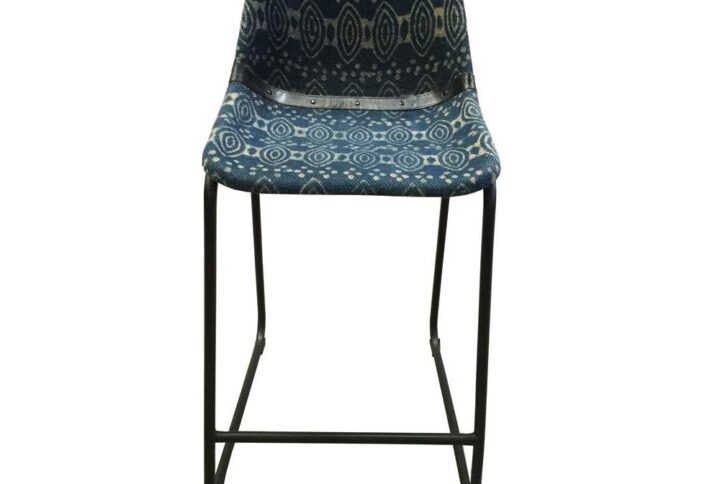 Pull up these stylish counter height stools to a dining table for a striking