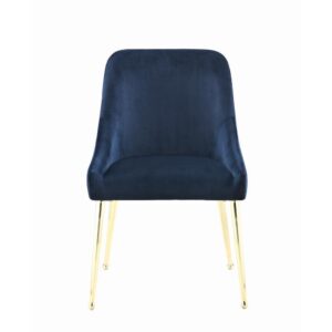 where comfort meets sophistication. Its gold metal legs