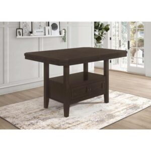 Create a more casual dining experience for family and guests with this elegant