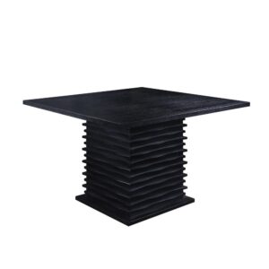 Make a statement with this modern counter height dining table. Part of the Stanton Collection