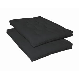 this futon pad helps your overnight guests feel relaxed and at home. With dense fiber foam construction