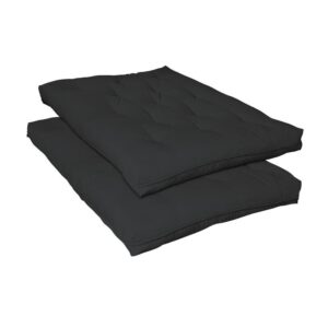 Relax in the comfort from this deluxe futon pad. Constructed of dense fiber foam